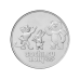 25 руб. 2014 г. Талисманы Олимпийских игр Сочи - 2014